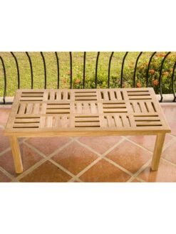 Basketweave Rectangular Table, Large -Default Template 3 36351 005v 1 basketweave teak coffee tables