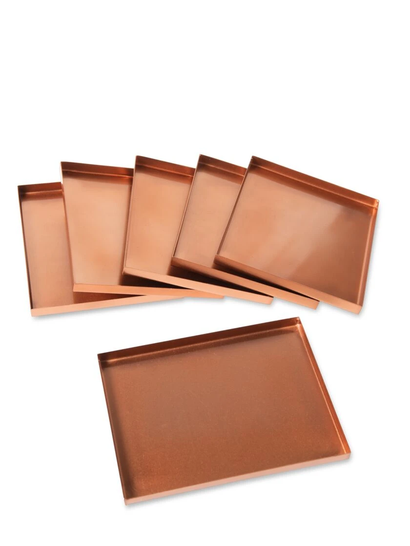 Crisscross Cascading Plant Trays, Set Of 6 1 Crisscross Cascading Plant Trays, Set Of 6