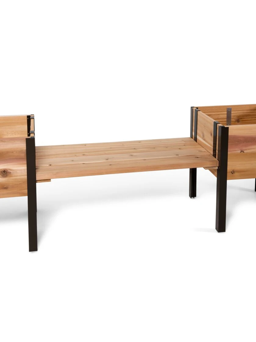Cedar Bench Kit, Eco-Stained, 48" 7 Cedar Bench Kit, Eco-Stained, 48" - Image 7