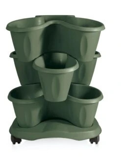 Trifoglio 3-Tier Planter On Wheels -Default Template 3 3 4 crop 8613625 03V
