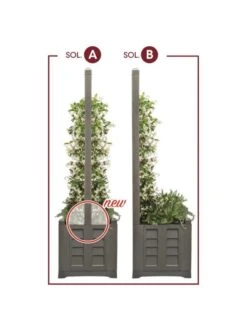 Separate Flower Box With Trellis 19 Separate Flower Box With Trellis -Default Template 3 3 4 crop 8613626 08V