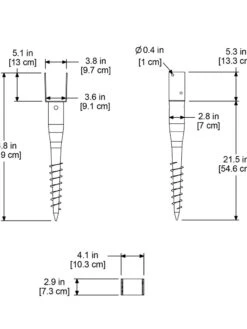 No-Dig Ground Screw For Mailpost -Default Template 3 8587086 02V tif