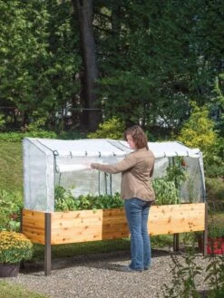 Elevated Planter Box, Frame And 2 Covers Kit, 2' X 8' -Default Template 3 8587631 304 tif 1