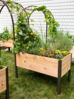 2’ X 4’ Arch Trellis For Planter Boxes -Default Template 3 8587823 0490