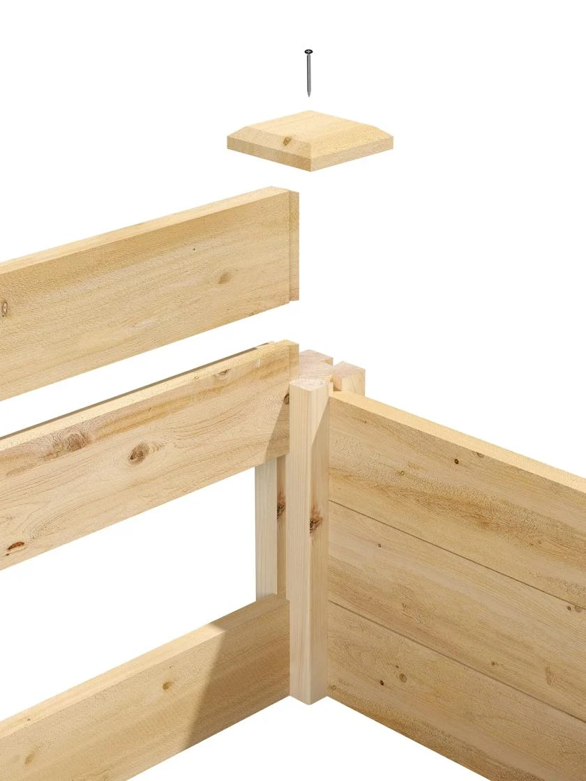 2' Cedar Raised Bed Garden Beds 4 2' Cedar Raised Bed Garden Beds - Image 4