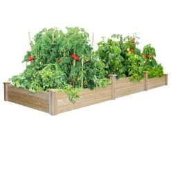 Pine Raised Garden Bed, 2'x4'x10.5" High 6 Pine Raised Garden Bed, 2'x4'x10.5" High -Default Template 3 8588181 01V tif