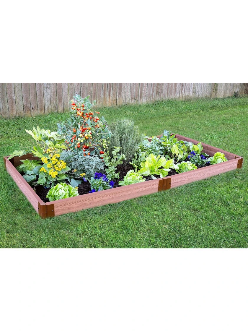 Classic Sienna Composite Raised Bed, 5-1/2" High With 2" Boards 2 Classic Sienna Composite Raised Bed, 5-1/2" High With 2" Boards - Image 2