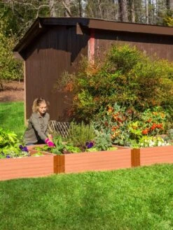 Classic Sienna Composite Raised Bed, 11" High With 2" Board -Default Template 3 8588267 03V tif