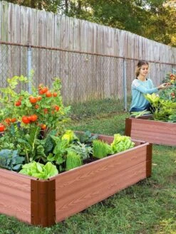 Composite Raised Bed With 1" Boards, 11" -Default Template 3 8588269 03V tif
