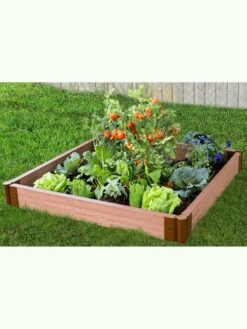 Classic Sienna Composite Raised Bed, 5-1/2" High With 2" Boards 10 Classic Sienna Composite Raised Bed, 5-1/2" High With 2" Boards -Default Template 3 8588270 02v