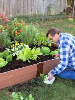 Composite Raised Bed With 1" Boards, 11" -Default Template 3 8588274 02V tif