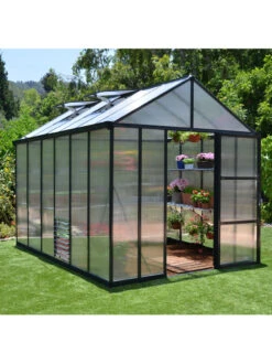 Canopia® By Palram Glory™ Greenhouse, 8' -Default Template 3 8591548 01v