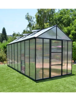 Canopia® By Palram Glory™ Greenhouse, 8' -Default Template 3 8591549 01v