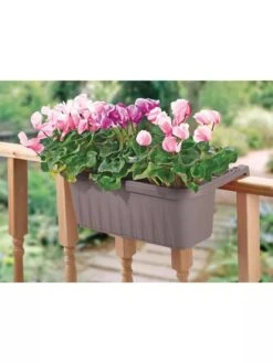 Adjustable Self-Watering Railing Planter, 24" 8 Adjustable Self-Watering Railing Planter, 24" -Default Template 3 8592173 02V 3 4