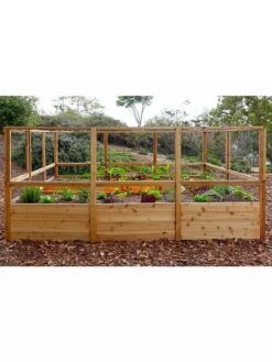 Garden In A Box With Deer Fence, 8' X 12' -Default Template 3 8594021 06V 3 4
