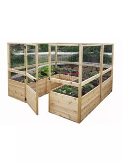Garden In A Box With Deer Fence, 8' X 12' -Default Template 3 8595875 07V 3 4
