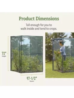 Crop Cage, 4' X 4' 9 Crop Cage, 4' X 4' -Default Template 3 8596538 dimensions