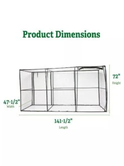 Crop Cage, 4' X 12' -Default Template 3 8596540 2