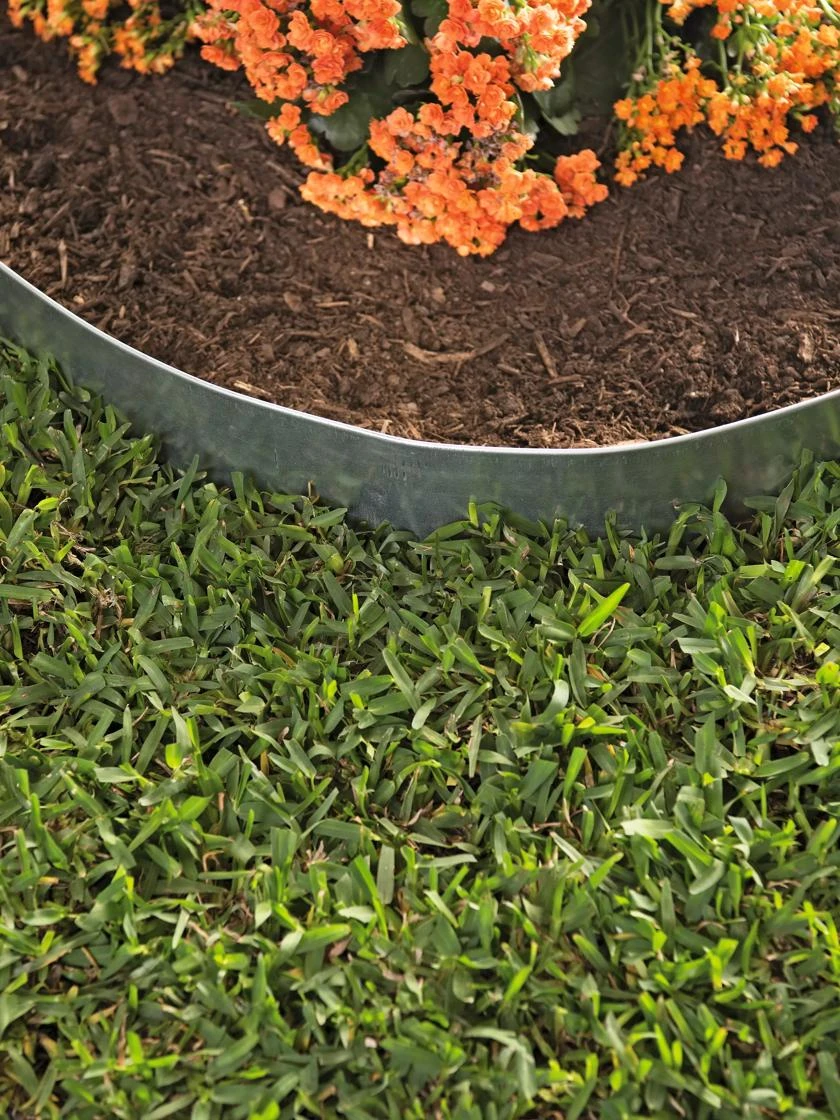 Galvanized Edging 44.5", Set Of 4 3 Galvanized Edging 44.5", Set Of 4 - Image 3