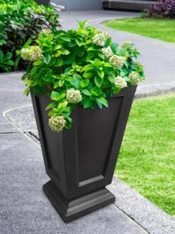 Kensington Self-Watering Tall Patio Planter, 25" -Default Template 3 8598549 01V tif