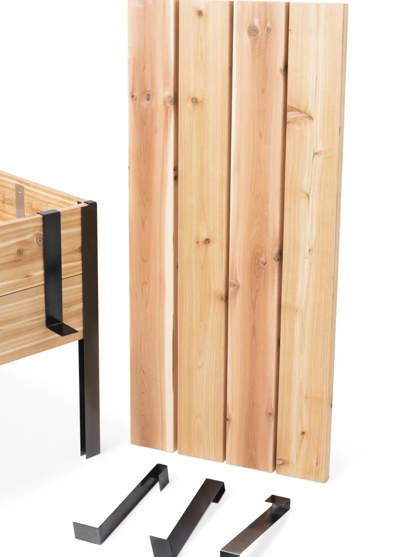 Cedar Bench Kit, Natural, 42" 2 Cedar Bench Kit, Natural, 42" - Image 2