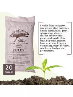 Vermont Compost Company Fort Vee™ Potting Mix, 20 Quarts -Default Template 3 8599281 2