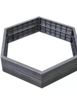 Exaco Hexagonal Raised Garden Bed Planter 6 Exaco Hexagonal Raised Garden Bed Planter -Default Template 3 8599285 04V tif