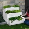 Cascading Keyhole Garden Bed