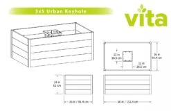 Urban Keyhole Garden 3' X 5' -Default Template 3 8599297 05V tif
