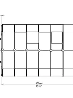 Canopia® By Palram Hobby Gardener Greenhouse, 8' 24 Canopia® By Palram Hobby Gardener Greenhouse, 8' -Default Template 3 8599332 04V tif