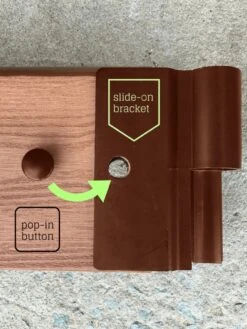 Classic Sienna Circle Keyhole Garden With 2" Boards -Default Template 3 8599444 03v