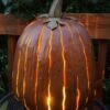 Desert Steel Pumpkin Luminary, Tall