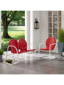 Crosley Griffith Loveseat & Chair Outdoor Seating Set -Default Template 3 8599634 03v