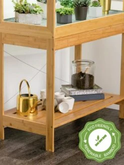 Stand For Low Bamboo Grow Light