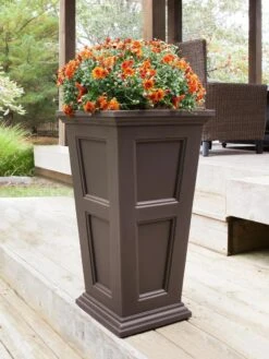 Fairfield Self-Watering Tall Patio Planters, 34” -Default Template 3 8600109 03V tif