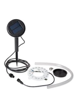 Solar Illuminated Planter Tall Granite, 32" -Default Template 3 8600181 18793 tif