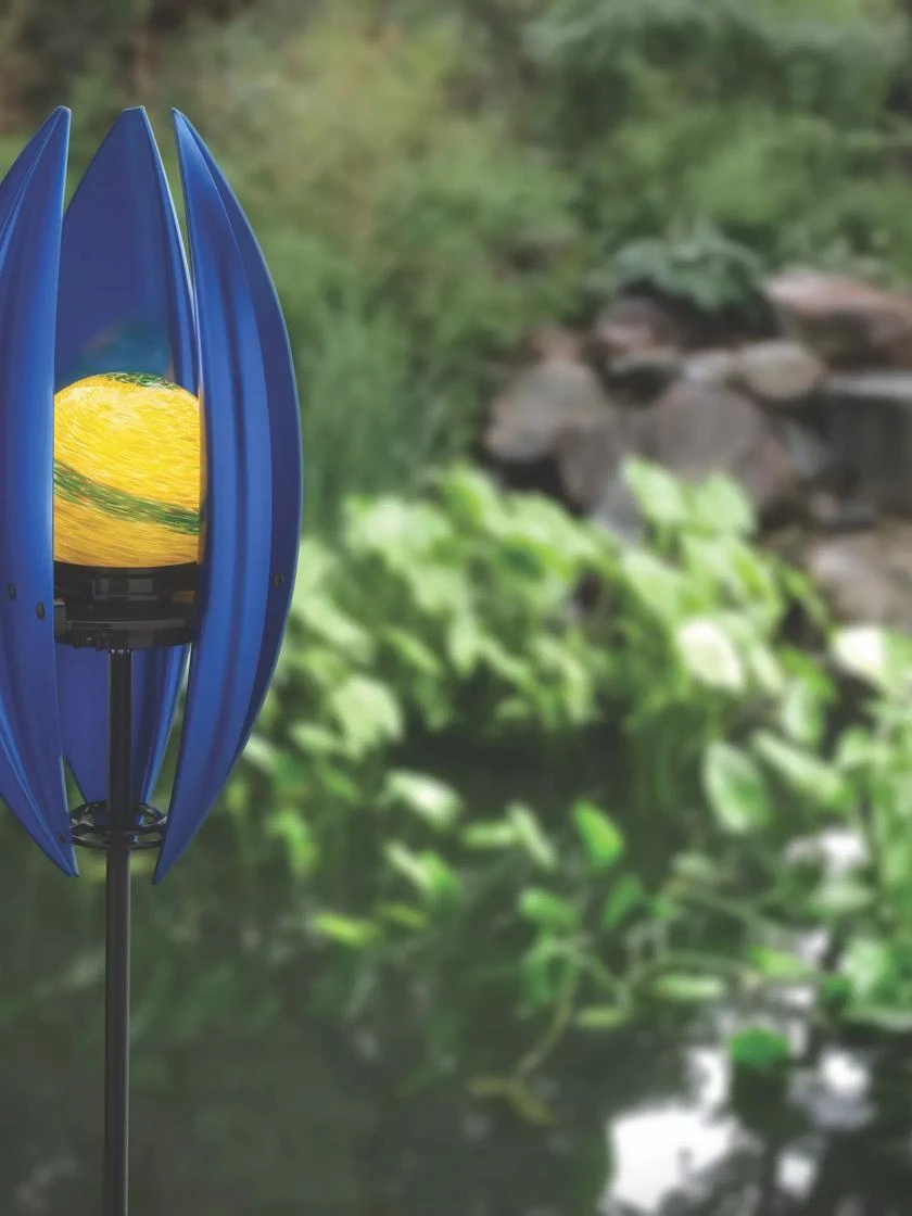 Wind Powered Garden Spinner Light 2 Wind Powered Garden Spinner Light - Image 2