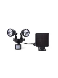 MAXSA®Solar Dual Head LED Motion Activated Light -Default Template 3 8605650 02v