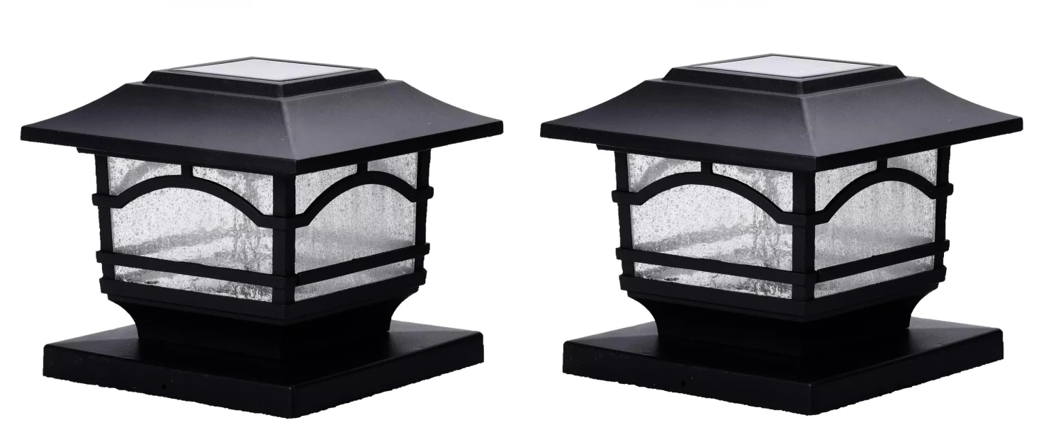 Solar Post Cap Railing Light 2-Pack 5 Solar Post Cap Railing Light 2-Pack - Image 5