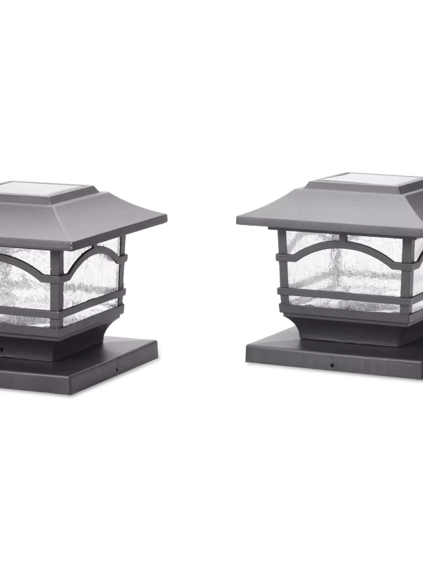 Solar Post Cap Railing Light 2-Pack 3 Solar Post Cap Railing Light 2-Pack - Image 3