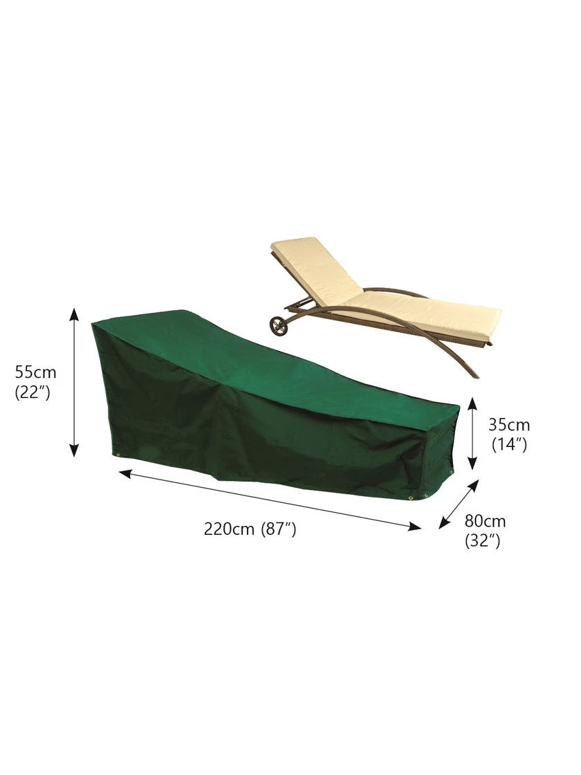 Bosmere Large Sunbed Waterproof Cover 2 Bosmere Large Sunbed Waterproof Cover - Image 2