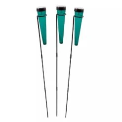 Achla Designs Solar Sparkle Cone With Stakes, Set Of 3 -Default Template 3 8609357EMGR 07V jpg