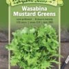 Wasabina Mustard Greens Organic Seeds