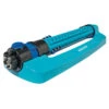 Aqua Joe AJ-OMS18-TRB Indestructible Metal Base Oscillating Sprinkler, 4500 Sq Ft Max Coverage