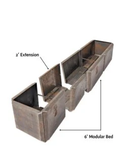 Corten Steel Modular Raised Bed, 2' Extension 5 Corten Steel Modular Raised Bed, 2' Extension -Default Template 3 8610701 4010 tif 1