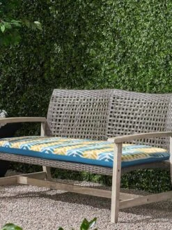 Outdoor Decor™ Bench Cushions, 18" X 48" -Default Template 3 8611128 200V AQUA tif