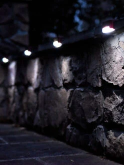 Solar Powered Deck Light, Pack Of 4