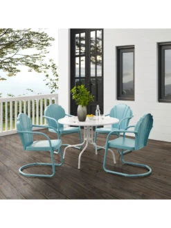 Crosley Tulip 5-piece Outdoor Dining Set 18 Crosley Tulip 5-piece Outdoor Dining Set -Default Template 3 8611578 bl 01v