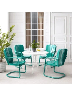 Crosley Ridgeland 5-piece Outdoor Dining Set -Default Template 3 8611579 tu 23v