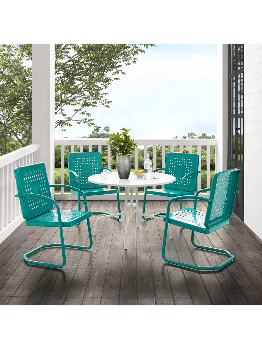 Crosley Bates 5-piece Outdoor Dining Set 2 Crosley Bates 5-piece Outdoor Dining Set - Image 2
